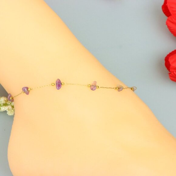 "Handmade Anklet – A Stylish Choice for Women, Thoughtful Gift Idea, EVCH1130 - Picture 11 of 11